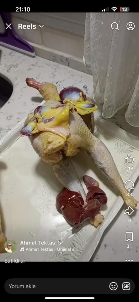 Bütün Köy Tavuğu 6 adet 3250₺